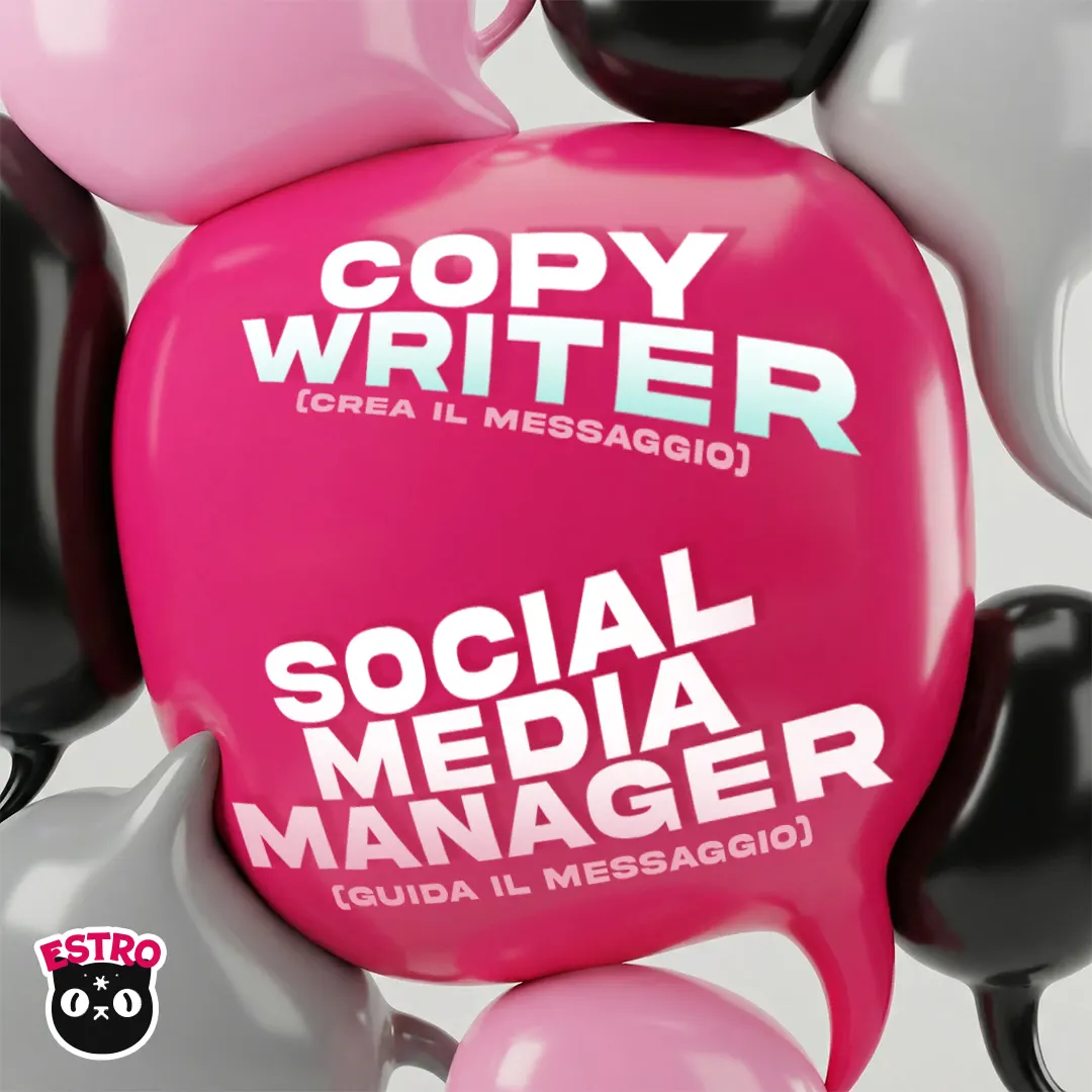 Il copywriter crea il messaggio, il Social Media Manager lo guida